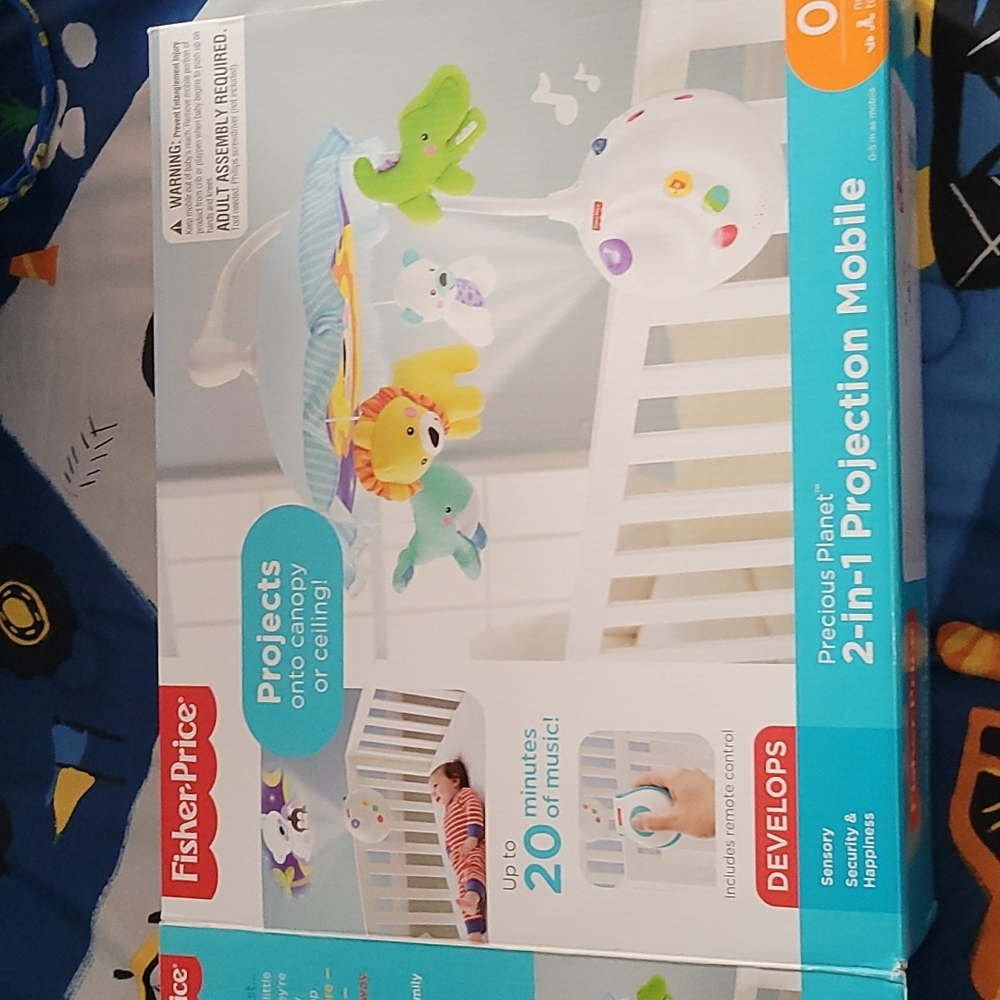 Crib Mobile with Projector